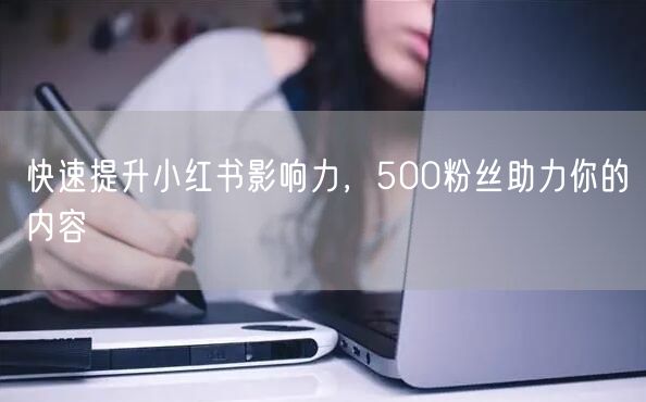 快速提升小红书影响力，500粉丝助力你的内容